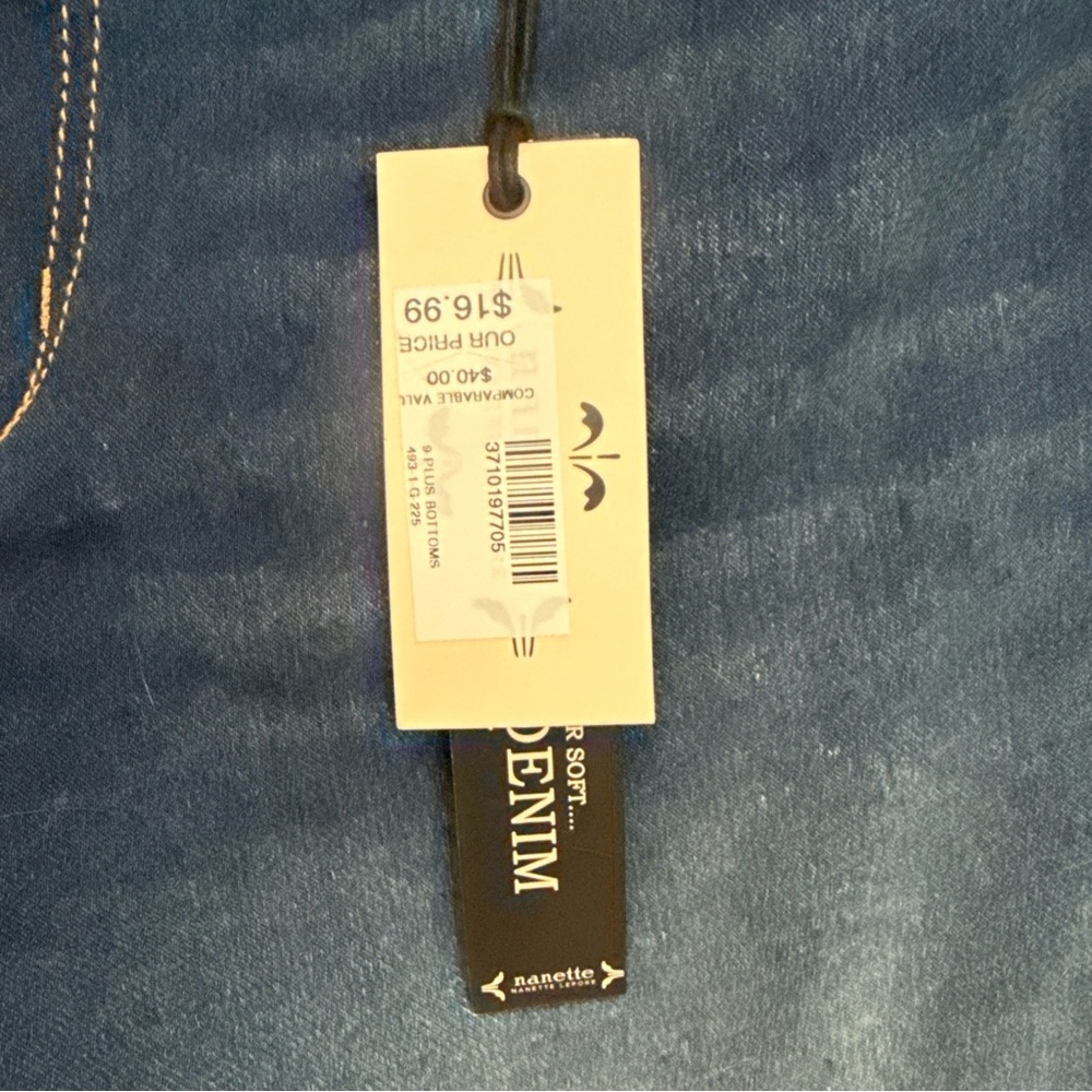 Nanette Lepore Dark Blue High Rise Jeans shorts - Picture 3 of 8